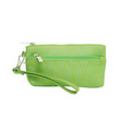 Eliane Wristlet Tuscany Leather Bag - Lime Green